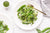 Shirataki alle verdure primaverili con pesto di fave e semi di girasole