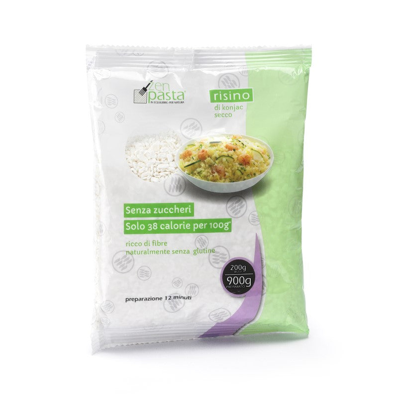 Zen Pasta, Riz de Konjac Sec et Desydratés, 200g (900g Cuit) - Le Healthy  Store