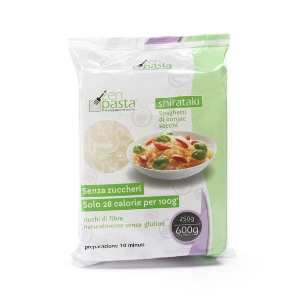 Shirataki di konjac secchi